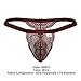 CandyMan Fashion Thongs 99823 Color Wine Size L/XL