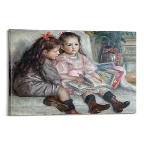 Toile Renoir Enfants de Caillebotte haute définition pour décoration murale chic