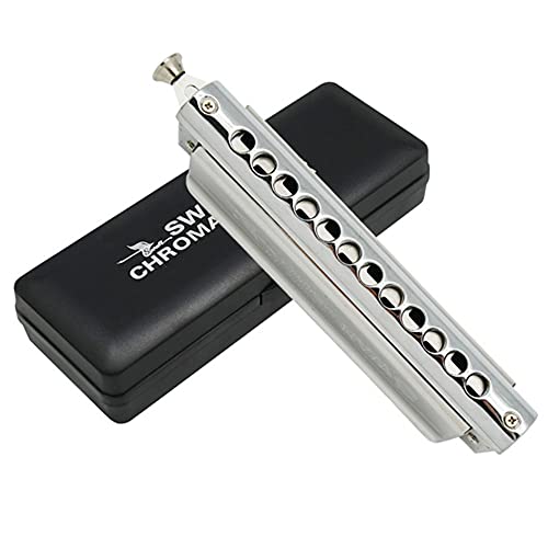 Harmonica Harmonica coloré 12 trous 48 tonalités orgue à bec de cygne clé C instrument d’harmonica coloré anches - Les Beatles, Paul McCartney, John Lennon, RIngo Starr, George Harrison Harmonica Harmonica coloré 12 trous 48 tonalités orgue à bec de cygne clé C instrument d'harmonica coloré anches – Image 4