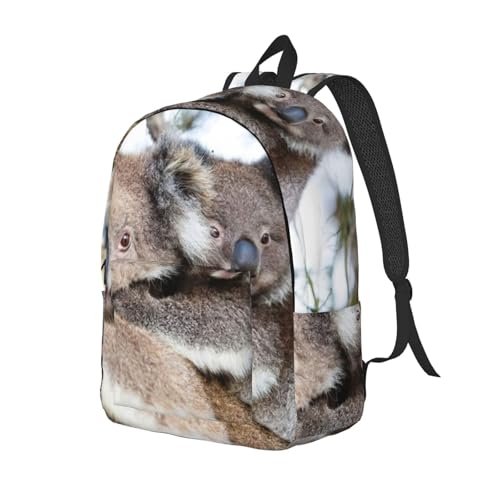 Sac à dos voyage imprimé koala avec compartiment ordinateur EdWal - 2