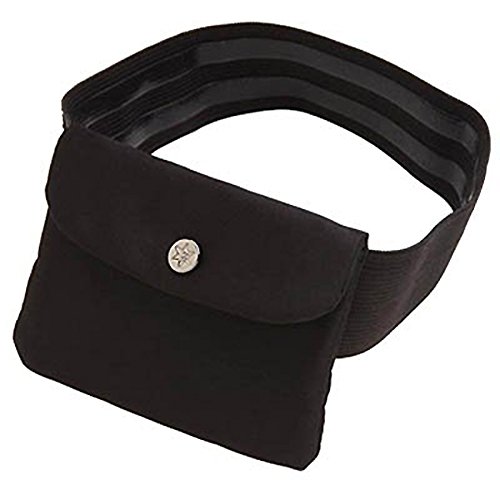 Bisadora Black Silk Garter Purse - Medium Bisadora Black Silk Garter Purse - Medium