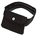 Bisadora Black Silk Garter Purse - Medium