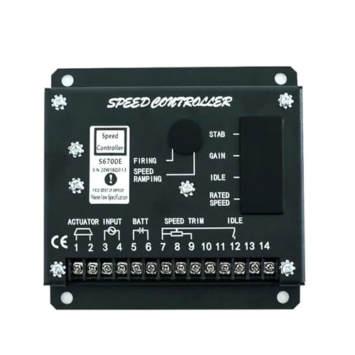 Gobernador S6700E para mantener la luz del hogar sin cortes por sobrecarga