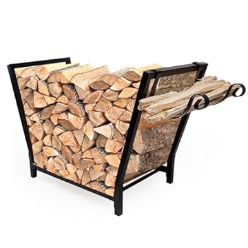 fire pit wood storage