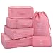 OEE 6 pcs Luggage Packing Organizers Packing Cubes Set for Travel