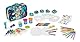 Maped CREATIV – 907059 Bastel-Koffer JUNGLE FEVER - 50-tlg. – kreative & bunte Aktivitäten – Buntstifte, Filzstifte und Kreiden Jumbo + Fingerfarben, Modelliermassen, Aufkleber, Zubehör