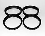 COMPATIBLES Centradores 4 LLANTA 66.1-58.1 Aros para Llantas AEZ ARCASTING Originales Renault Dacia Nissan