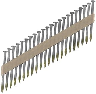 Metabo HPT Framing Nails | 1-1/2 in. x .148 in | Metal Connector, Paper Tape | 36 Degree, Strap-Tite | Smooth Shank | Heat Treated, Hot-Dipped Galvanized | 3,000 Count | 17134HPT