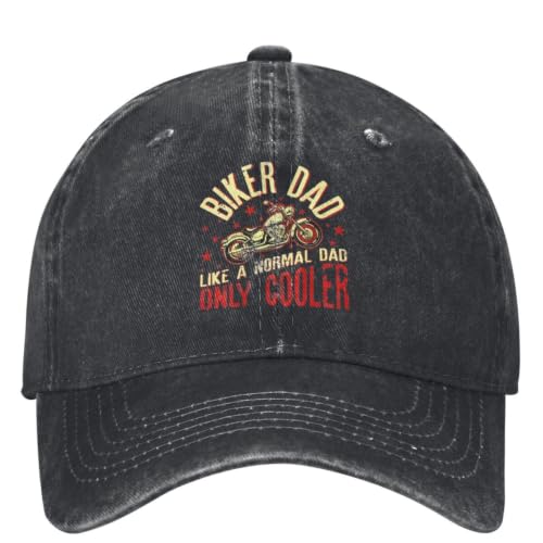 Casquette de baseball Papa Motard visière solaire coton lavé ajustable