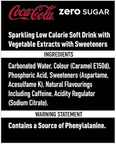 Coca Cola Zero Sugar 12 x 500 ml PET