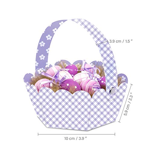 GGSELL No Eggs Happy Easter Gift Bags - Sacolas para lembrancinhas de festa - Sacolas de presente co