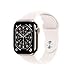 Produktbild Apple Watch Series 11 GPS + Cellular 42 mm Smartwatch mit Titangehäuse in Gold und Sportarmband in Blassrosa (M/L), Schlafindex, Fitnesstracker, Gesundheitsüberwachung, Always-On Display, Wasserschutz