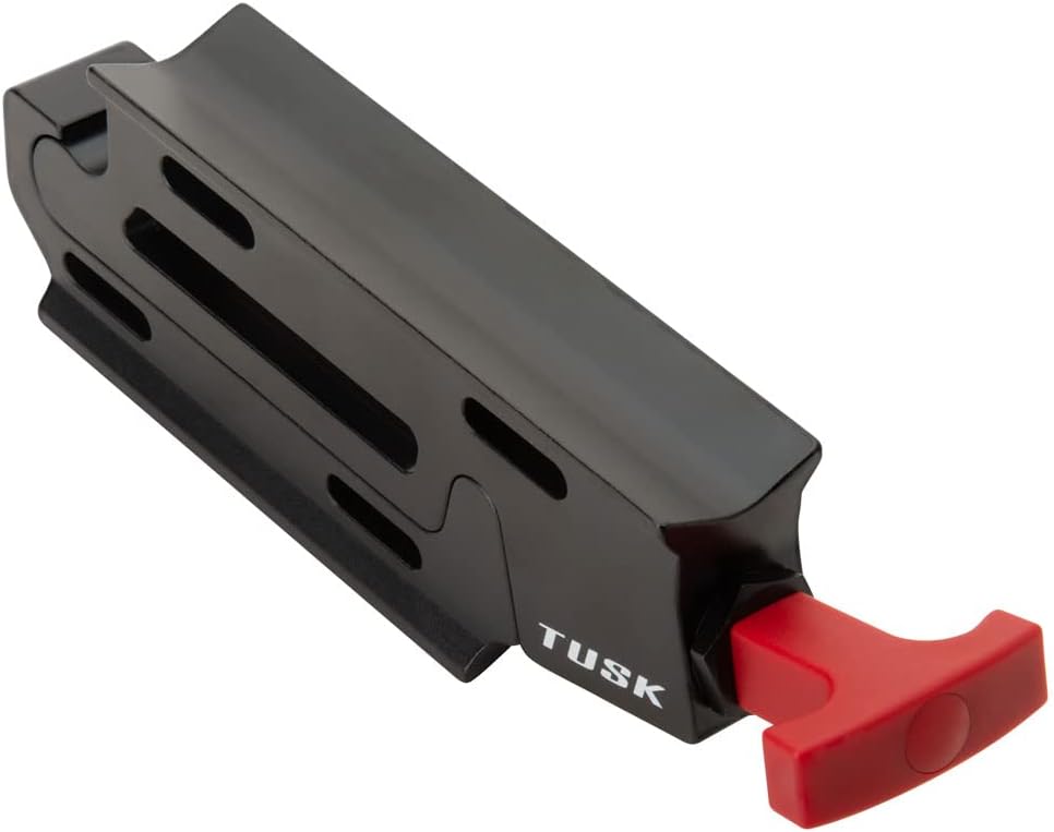 Tusk Billet Aluminum Fire Extinguisher Mount – Universal Fire Extinguisher Holder Bracket with Hardware - Compatible with Can-Am Maverick X2 Polaris XP 1000/Turbo