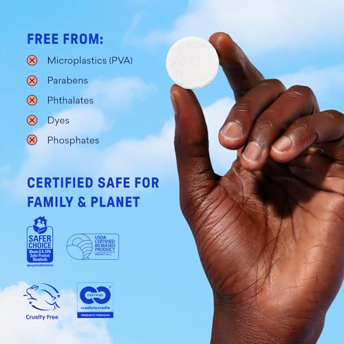 Image of BLUELAND Foaming Hand Soap Refill Tablets, 10-Pack, Lavender Eucalyptus