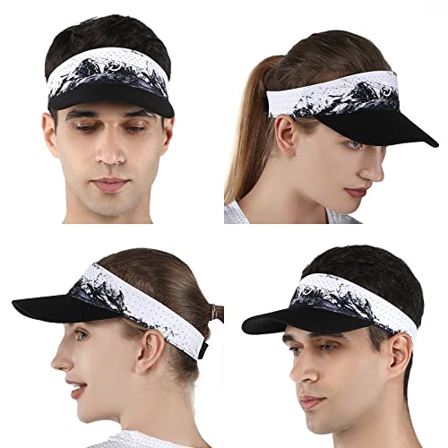 Highterton Visors For Women - Wind Tunnel Designed Sun Visor, Ultra-Lightweight Visor For Men - Ideal For Golf, Tennis, And Running - Unisex Design #TOP3