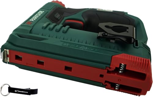 HEADNMORE® Parkside® - Pinzatrice a batteria 12 V PAT 12 (senza batteria) + portachiavi