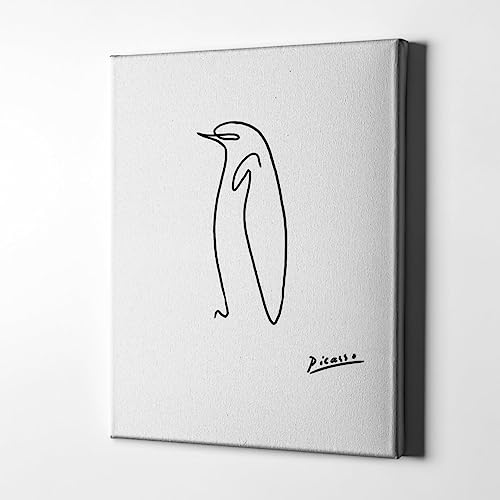 Toile Pablo Picasso Pingouin M | Impression giclée pour décoration murale