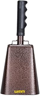 10 Inch Steel Cowbell with Handle Cheering Bell for Sports Events Large Solid