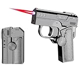 Multi-Functional Foldable Windproof Lighter, Refillable Butane Fuel Creative Shaped, Decompression Loading, Fidget Spinner Gift-Ready Box, Cool Butane Lighter for Men, Home Office(Black)