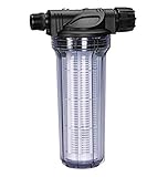 gardena 5000/5 lcd druckschalter Leicht zu reinigen: Dank entnehmbarem Filtereinsatz, der sich einfach auswaschen lässt