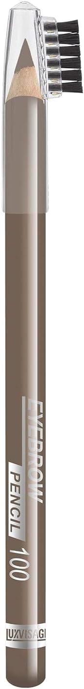 Luxvisage Long-Lasting Natural Looking Smudge-Proof Powdery Eyebrow Pencil (Color 100, Taupe)