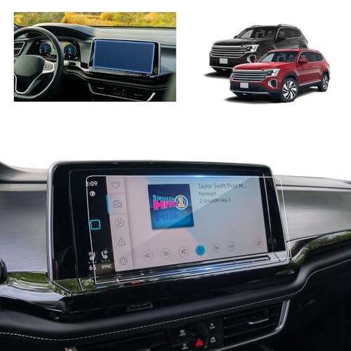 BSTW for 2024 VW Atlas Screen Protector for 2024 2025 Volkswagen Atlas Cross Sport/Atlas Peak Edition SE with Technology/SEL Premium R-Line 12" Display Tempered Glass Protective Film by BSTW - Used condition - US$13.67
