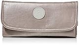 Kipling Money Land, Carteras para Mujer, Plateado (Metallic Glow), 18.5x10x3 cm