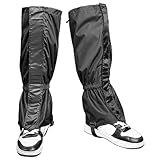 succulentlovers 1 Pairs Lawn Care Leg Gaiters, Waterproof Garden Trimming Leg Chaps, Adjustable Leg Protection for Weed Eating Leg Guards for Men Lawn Care Accessories for Outdoor Farm Garden Working