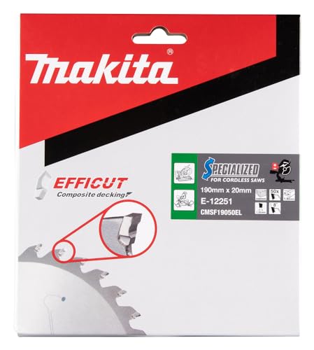 Lame de scie 190x1 85x20 50Z Efficut E 12251 - vue 5