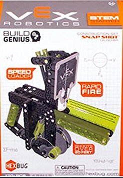 Hexbug VEX Robotics Snap Shot kit packaging.