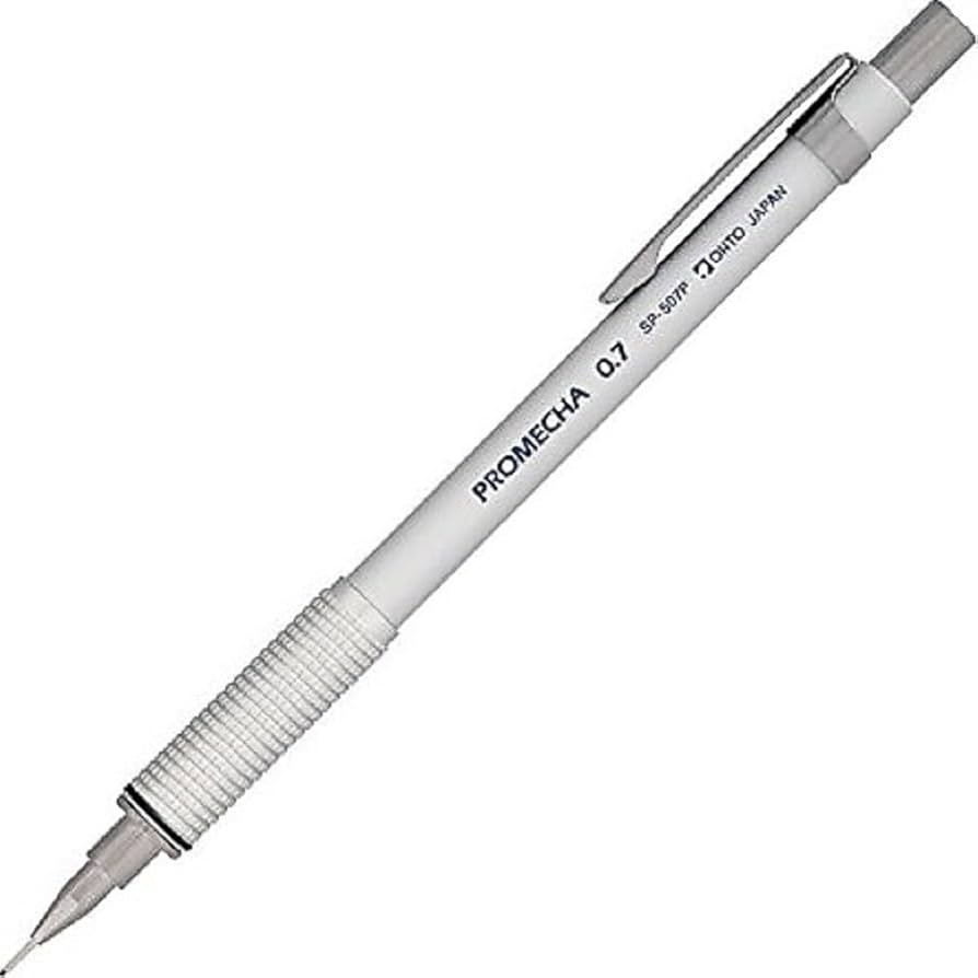 OHTO Mechanical Pencil, Super Promecha, 0.7 mm (PM-1507P-Silver