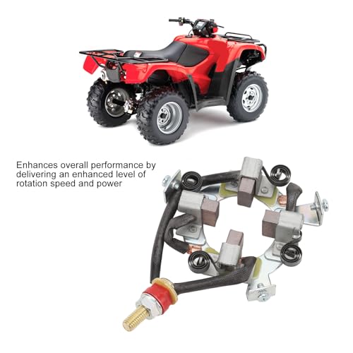Kit de Escova de Carbono do Motor, Kit de Reparo de Suporte de Escova de Carbono de Furo Central de