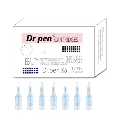 Cartouches stériles Dr. Pen X5 contre le teint terne et les imperfections du visage