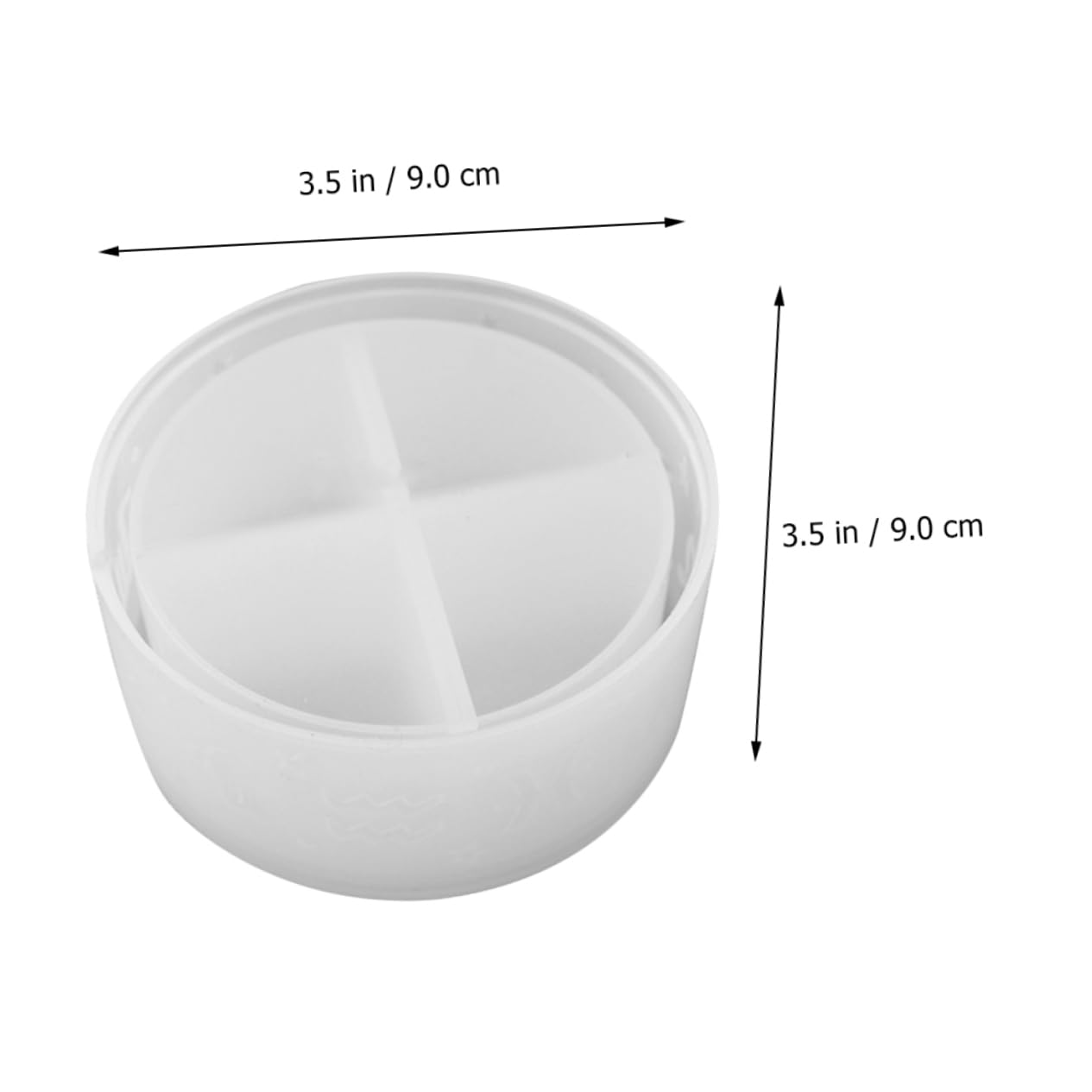 Artibetter 3 Ensembles 3 Moule De Boîte De Rangement Argile Fondant Moules Pâtisserie Moule Manuel Bricolage Moule en Silicone Moule Bricolage Simple Moule Époxy Cristal Créatif Gel De Silice