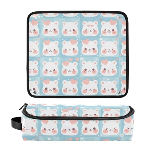 Bolsa de viaje para herramientas de cabello resistente al calor miniatura 3