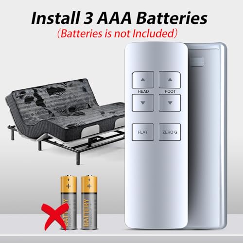 Télécommande Serta Motion Essentials pour réparer un lit réglable iSeries en panne