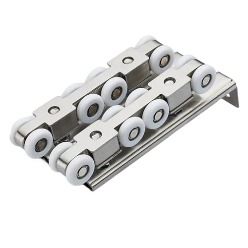 Poulie pour porte suspendue en inox 304 remédiant aux bruits de roulement