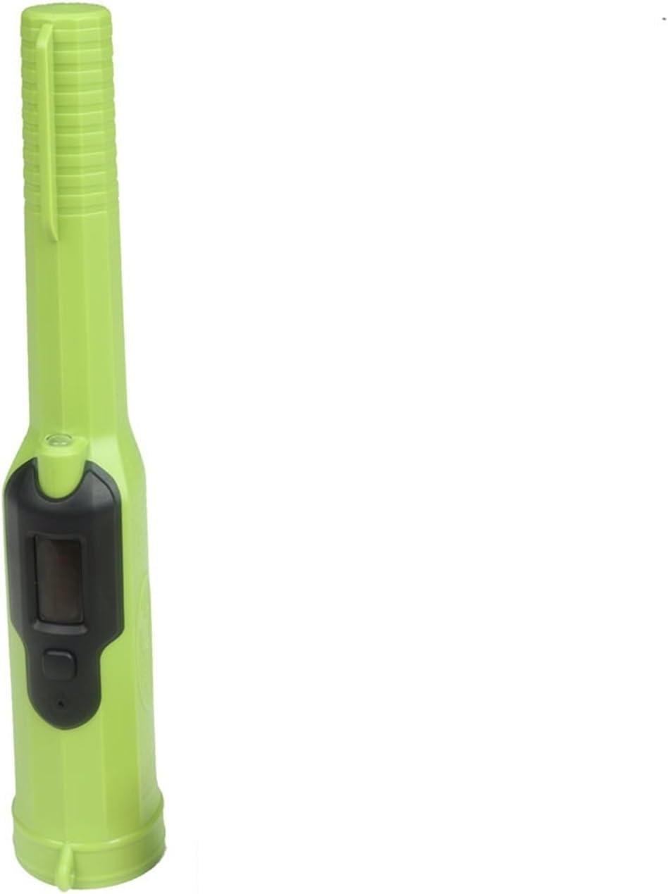 Handheld Metal Detector Pinpointer, Green, Waterproof, 360-Degree Side Scan Technology, with Wrist Strap, for Treasure Hunting, Outdoor Adventure