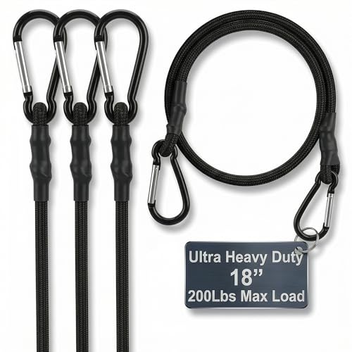 Bungee Cords 4-Pack