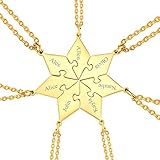 【Matériel】 Les pendentifs et les chaîne ajustable 45+5 cm(18+2 pouce)sont en Acier inoxydable. Sans nickel, anti-allergique.Naturellement aseptique pour protéger la peau sensible.Il est livré dans une pochette de velour pour protéger votre article, cela servit aussi un cadeau.Faite avec des matériaux de haute qualité pour durer toute une vie et fabriquées à la main avec amour.