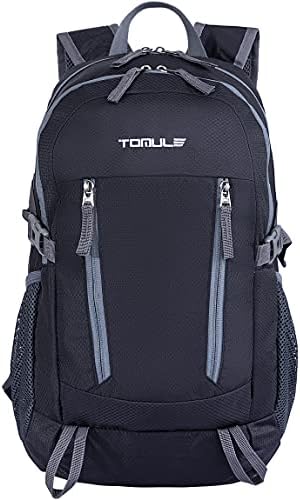 TOMULE 25L Lightweight Foldable Backpack Hiking Daypack Small Waterproof Travel Rucksack for Camping Walking Men Women