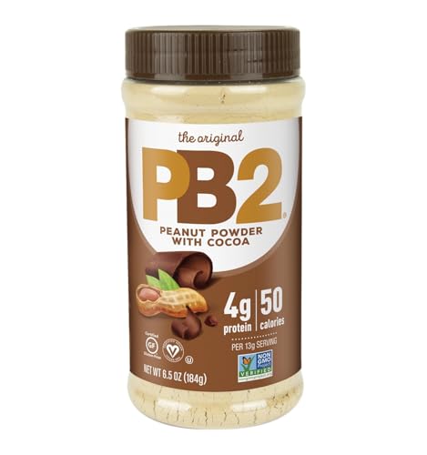 PB2 Powdered Peanut Butter With Chocolate - 6.5 Oz (Pack of 2)