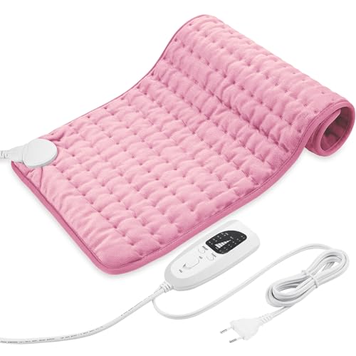 Coussin chauffant en flanelle douce Letitwell, l'excellence de la chaleur rose pour le corps