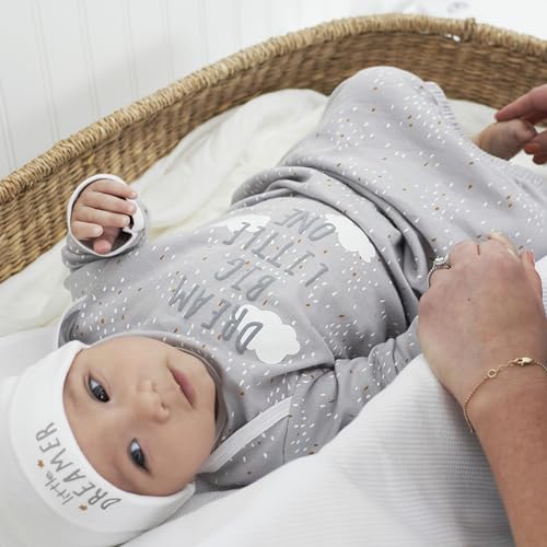 Image of Gerber Baby Girls 4-Pack Sleeper Gown - Soft Cotton Newborn Nightgowns, Elastic Hem Sleepwear Set for Infant Girls