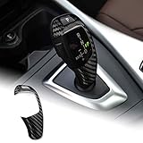 AIRSPEED Carbon Fiber Car Gear Shift Knob Cover Interior Trim for BMW F20 F21 F22 F23 F30 F34 F35 F10 F11 F07 F18 F15 F16 F01 X3 X4 Accessories