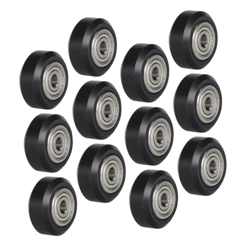 Alipis 12pcs Printer Pulley Wheels Pom Wheel Bearing for Printer Parts Plastic Pulley for Accessory