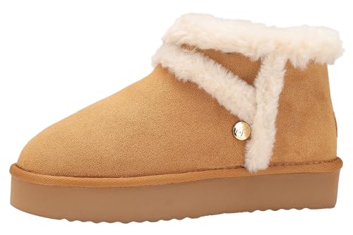 KangaROOS K-UW Platform, Botas para Nieve Mujer, marrón, 36 EU