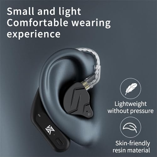Image of KZ AZ09 Bluetooth 5.2 Module IEM Bluetooth Adapter Wireless Ear Hook Portable Long Battery Life for a€‹KZ ZS10 PRO /ZSN Pro X /ZSN PRO /EDX PRO /ZSX /ZAR /DQS /ZVX /Zax /CCA CRA /C12 /C10 PRO (C PIN)