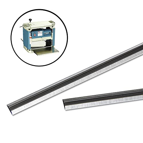 Lâminas de facas HSS Planer 793346-8 de 30,48 cm para Makita 2012NB, 2012 - Conjunto de 2