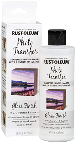 Rust-Oleum 350215 Photo Transfer Medium, 8 oz, Gloss